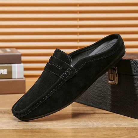 Men Suede Slip Ons | by Anwer Fancy | Worldwide Shipping