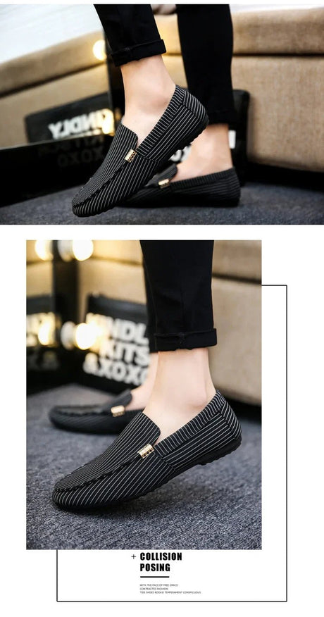 Men’s 2025 Breathable Flat Loafers | Men's Loafers & Slip - Ons by Anwer Fancy | Worldwide Shipping