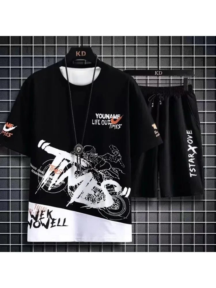 Men’s 2025 Gradient Shorts Set | by Anwer Fancy | Worldwide Shipping