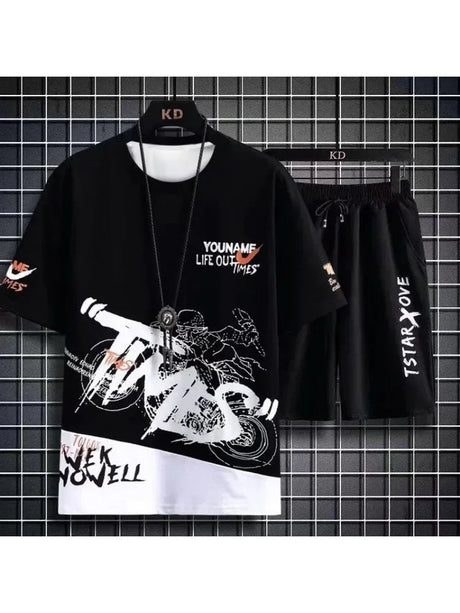 Men’s 2025 Gradient Shorts Set | by Anwer Fancy | Worldwide Shipping