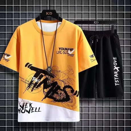 Men’s 2025 Gradient Shorts Set | by Anwer Fancy | Worldwide Shipping