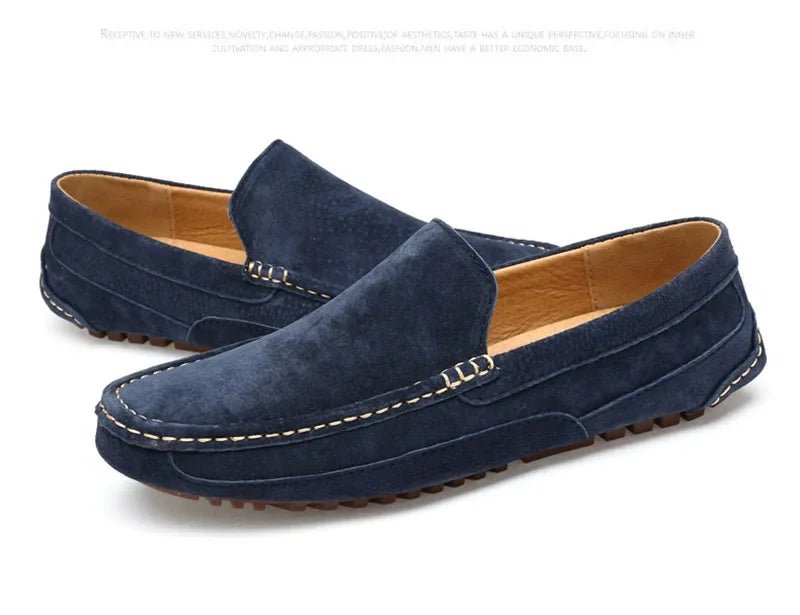 Men’s 2025 Luxury Suede Boat Loafers | Men's Loafers & Slip - Ons by Anwer Fancy | Worldwide Shipping