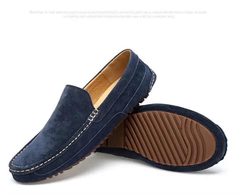 Men’s 2025 Luxury Suede Boat Loafers | Men's Loafers & Slip - Ons by Anwer Fancy | Worldwide Shipping