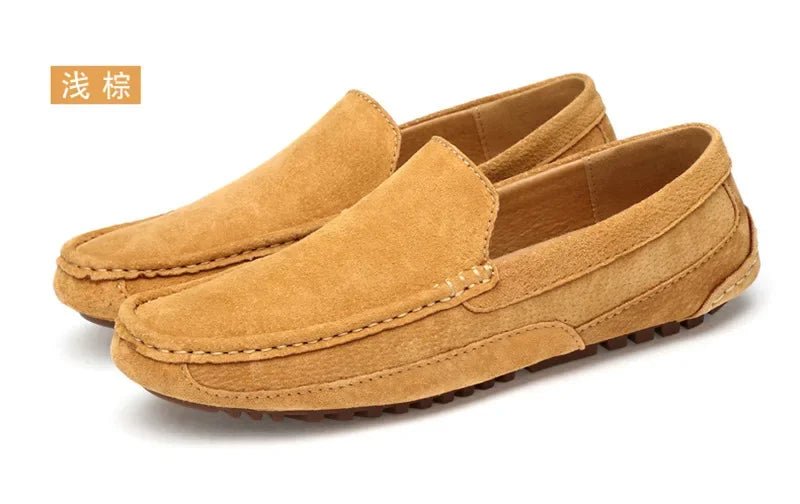 Men’s 2025 Luxury Suede Boat Loafers | Men's Loafers & Slip - Ons by Anwer Fancy | Worldwide Shipping