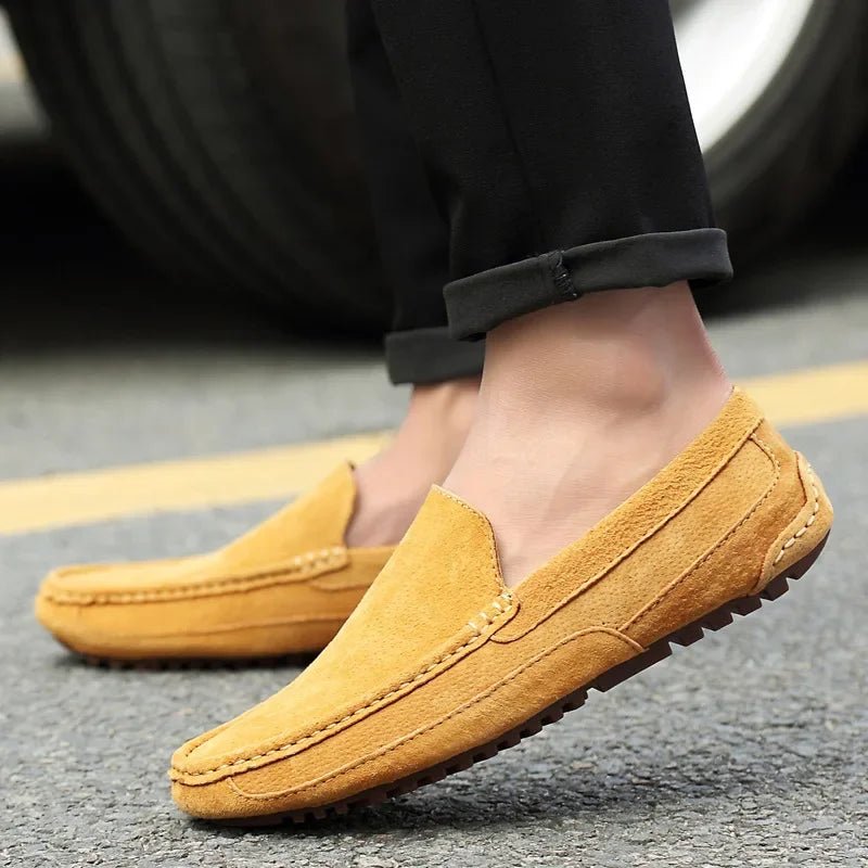 Men’s 2025 Luxury Suede Boat Loafers | Men's Loafers & Slip - Ons by Anwer Fancy | Worldwide Shipping