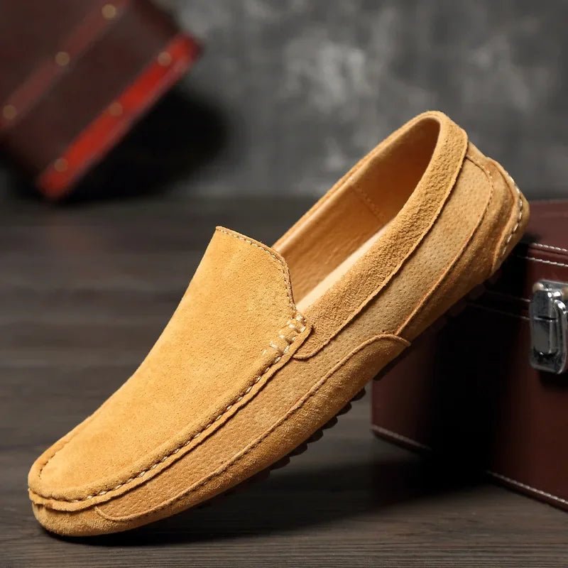 Men’s 2025 Luxury Suede Boat Loafers | Men's Loafers & Slip - Ons by Anwer Fancy | Worldwide Shipping