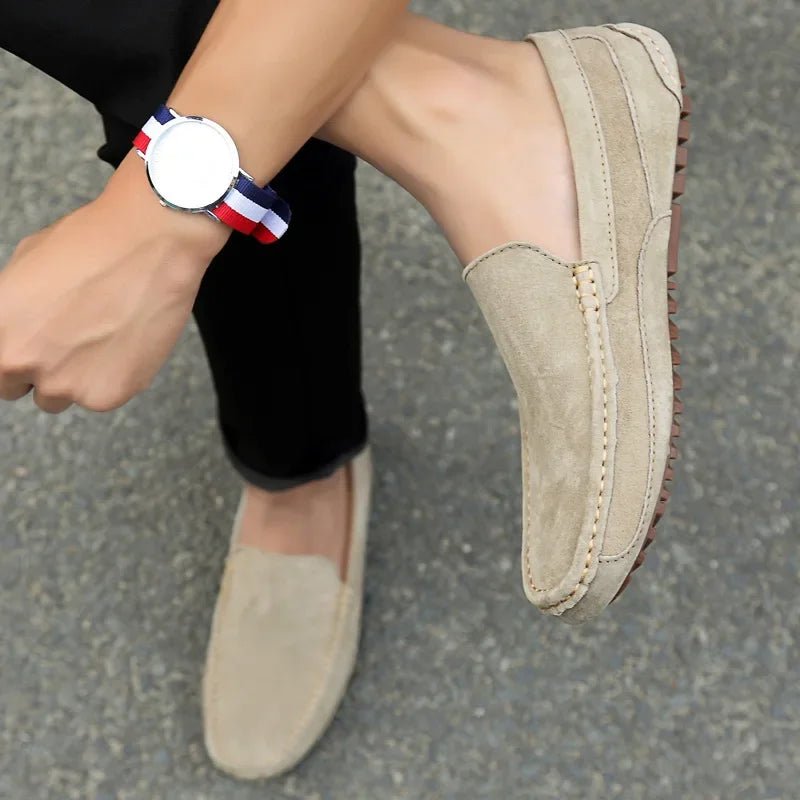 Men’s 2025 Luxury Suede Boat Loafers | Men's Loafers & Slip - Ons by Anwer Fancy | Worldwide Shipping