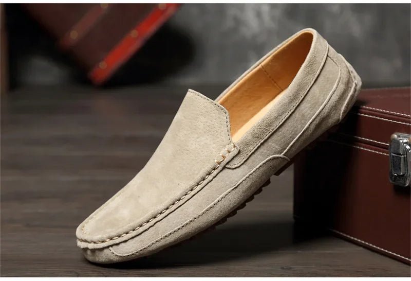 Men’s 2025 Luxury Suede Boat Loafers | Men's Loafers & Slip - Ons by Anwer Fancy | Worldwide Shipping
