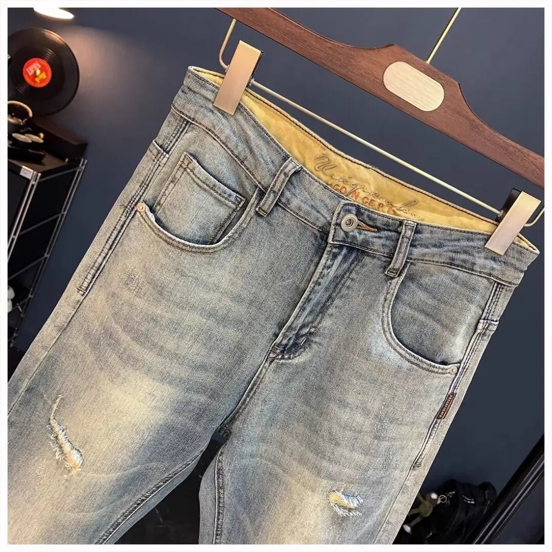 Men’s 2025 Ripped Vintage Jeans | Men's Jeans by Anwer Fancy | Worldwide Shipping
