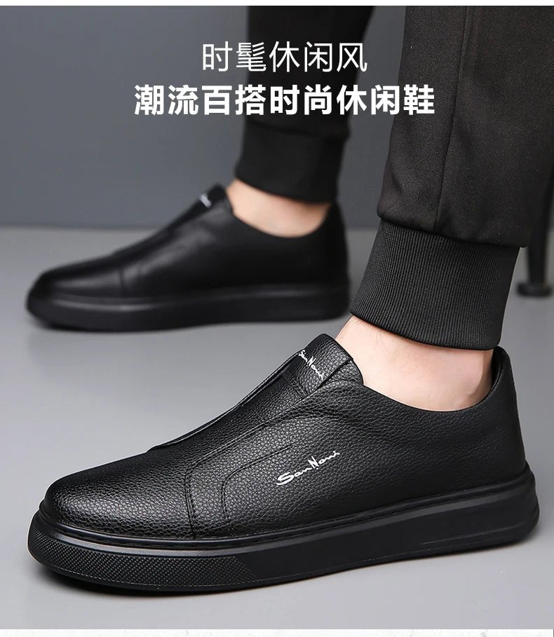 Men’s 2025 Summer Casual Leather Loafers | Men's Loafers & Slip - Ons by Anwer Fancy | Worldwide Shipping