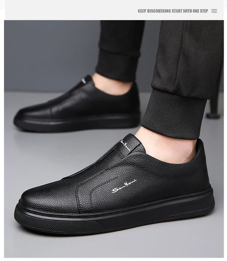 Men’s 2025 Summer Casual Leather Loafers | Men's Loafers & Slip - Ons by Anwer Fancy | Worldwide Shipping