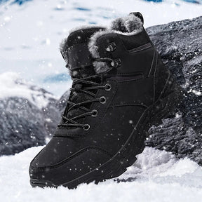 Men’s 2025 Thick Plush Mountain Snow Boots | Men's Snow Boots by Anwer Fancy | Worldwide Shipping