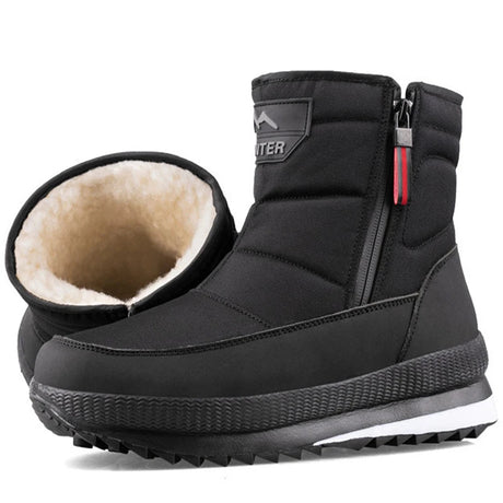 Men’s 2025 Wool Plush Ankle Boots | Men's Snow Boots by Anwer Fancy | Worldwide Shipping