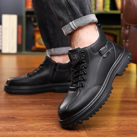 Men’s Anti - Slip Outdoor Travel Snow Boots | Men's Snow Boots by Anwer Fancy | Worldwide Shipping