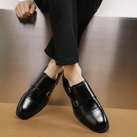 Men’s Black Leather Formal Shoes | by Anwer Fancy | Worldwide Shipping