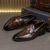 Men’s Black PU Leather Loafers | Men's Loafers & Slip - Ons by Anwer Fancy | Worldwide Shipping