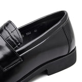 Men’s Black PU Leather Loafers | Men's Loafers & Slip - Ons by Anwer Fancy | Worldwide Shipping