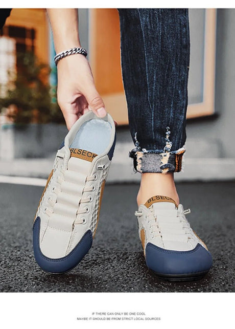 Men’s Breathable Half Slip - On Loafers | by Anwer Fancy | Worldwide Shipping