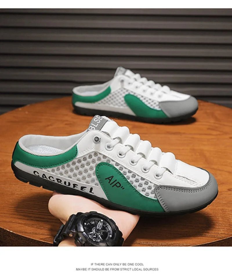 Men’s Breathable Half Slip - On Loafers | by Anwer Fancy | Worldwide Shipping