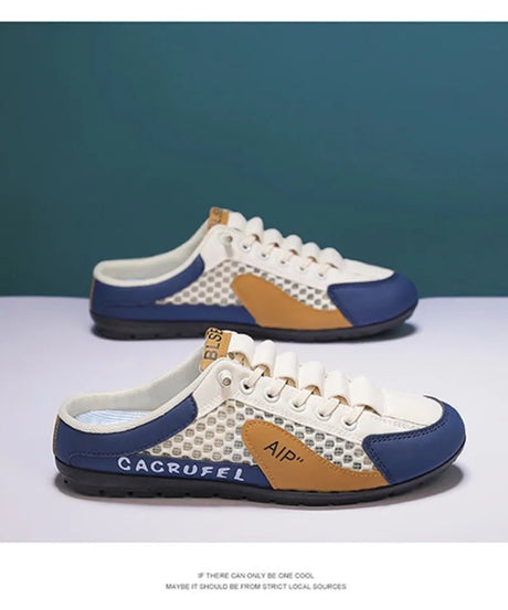 Men’s Breathable Half Slip - On Loafers | by Anwer Fancy | Worldwide Shipping