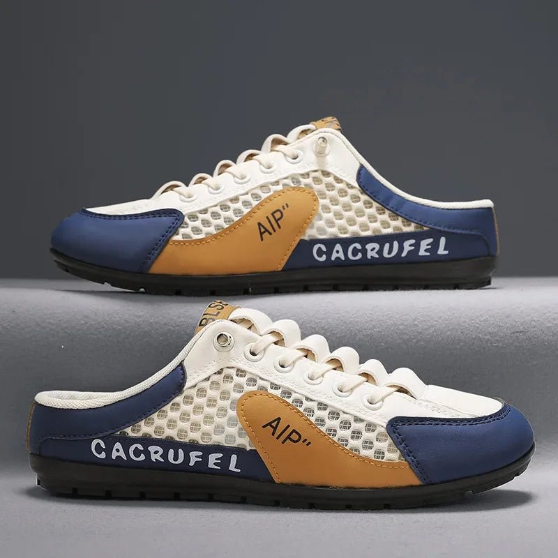 Men’s Breathable Half Slip - On Loafers | by Anwer Fancy | Worldwide Shipping