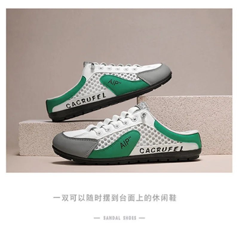 Men’s Breathable Half Slip - On Loafers | by Anwer Fancy | Worldwide Shipping