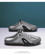 Men’s Breathable Half Slip - On Loafers | by Anwer Fancy | Worldwide Shipping