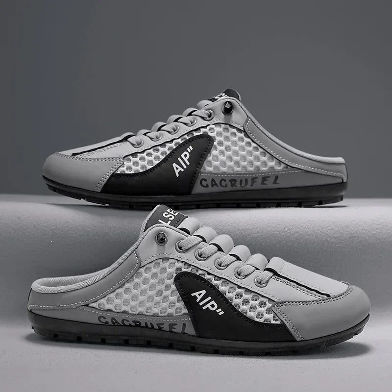 Men’s Breathable Half Slip - On Loafers | by Anwer Fancy | Worldwide Shipping