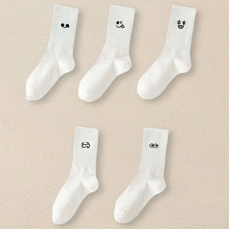 Men’s Cartoon Expression Socks (5/10/20 Pairs) | Men's Socks & Hosiery by Anwer Fancy | Worldwide Shipping