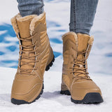 Men’s Casual Warm Platform Snow Boots | Men's Snow Boots by Anwer Fancy | Worldwide Shipping