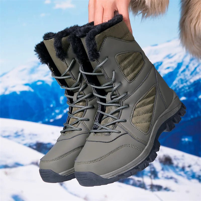 Men’s Casual Warm Platform Snow Boots | Men's Snow Boots by Anwer Fancy | Worldwide Shipping