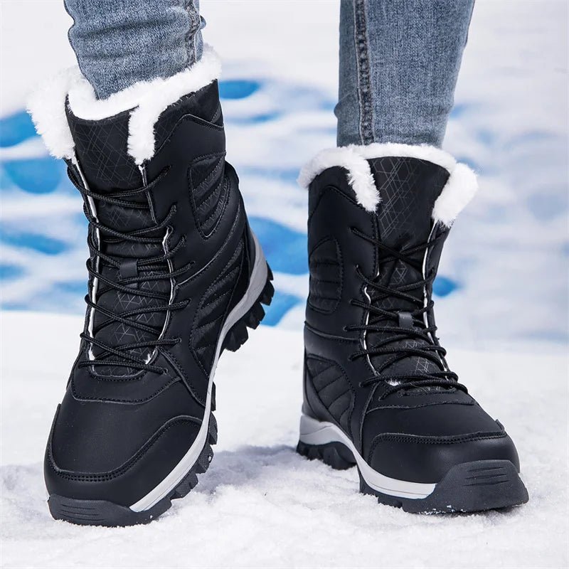 Men’s Casual Warm Platform Snow Boots | Men's Snow Boots by Anwer Fancy | Worldwide Shipping