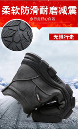 Men’s Christmas Sheepskin Snow Shoes | Men's Snow Boots by Anwer Fancy | Worldwide Shipping