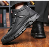 Men’s Christmas Sheepskin Snow Shoes | Men's Snow Boots by Anwer Fancy | Worldwide Shipping