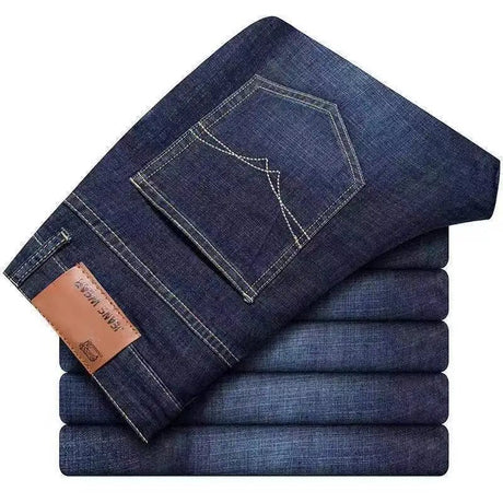 Men’s Classic Blue Business Jeans | Men's Jeans by Anwer Fancy | Worldwide Shipping