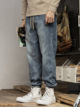 Men’s Classic Washed Blue Jeans | Men's Jeans by Anwer Fancy | Worldwide Shipping