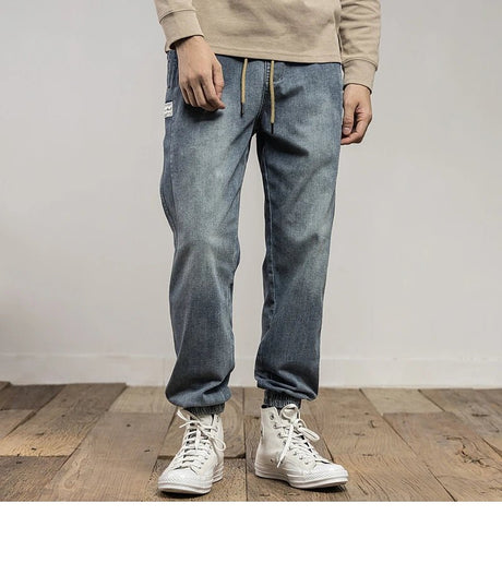 Men’s Classic Washed Blue Jeans | Men's Jeans by Anwer Fancy | Worldwide Shipping