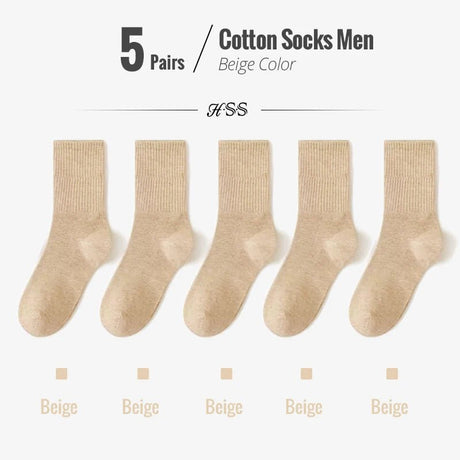 Men’s Combed Cotton Dress Socks (5/10 Pairs) | Men's Socks & Hosiery by Anwer Fancy | Worldwide Shipping