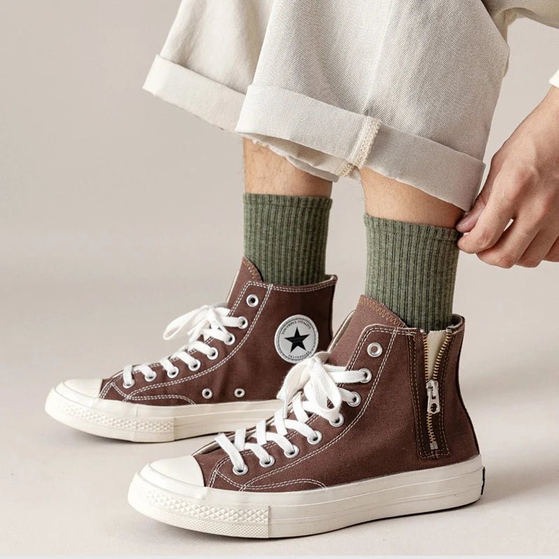 Men’s Combed Cotton Dress Socks (5/10 Pairs) | Men's Socks & Hosiery by Anwer Fancy | Worldwide Shipping