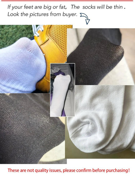 Men’s Combed Cotton Dress Socks (5/10 Pairs) | Men's Socks & Hosiery by Anwer Fancy | Worldwide Shipping