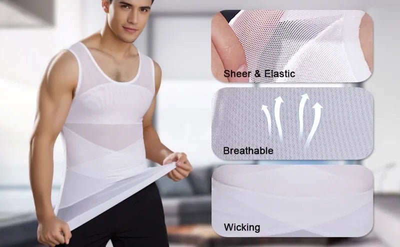 Men’s Compression Shaper Tank Top | by Anwer Fancy | Worldwide Shipping
