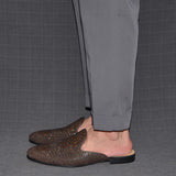 Men’s Crocodile Leather Mules | Men's Mules & Clogs by Anwer Fancy | Worldwide Shipping
