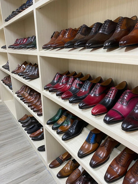 Men’s Designer Leather Mules | Men's Mules & Clogs by Anwer Fancy | Worldwide Shipping