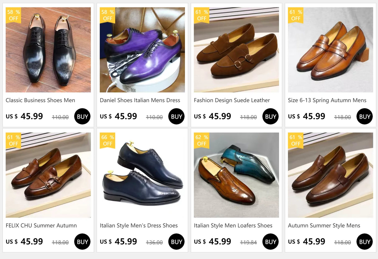 Men’s Designer Leather Mules | Men's Mules & Clogs by Anwer Fancy | Worldwide Shipping