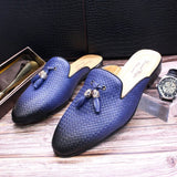 Men’s Designer Leather Mules | Men's Mules & Clogs by Anwer Fancy | Worldwide Shipping