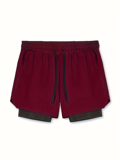 Men’s Double - Layer Basketball Shorts | by Anwer Fancy | Worldwide Shipping