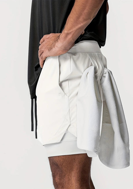 Men’s Double - Layer Basketball Shorts | by Anwer Fancy | Worldwide Shipping