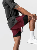 Men’s Double - Layer Basketball Shorts | by Anwer Fancy | Worldwide Shipping