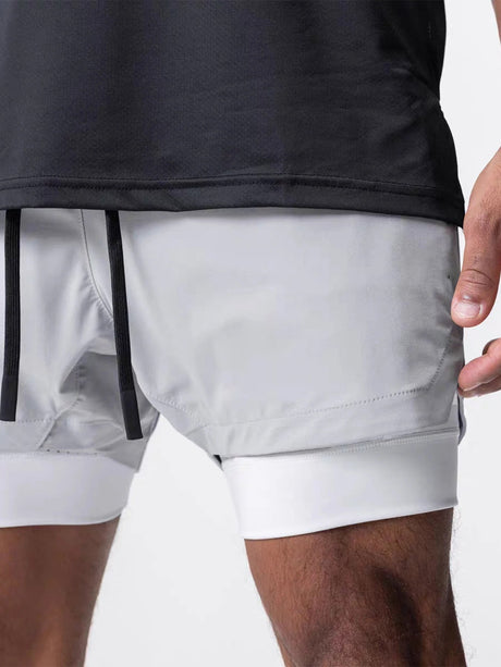 Men’s Double - Layer Basketball Shorts | by Anwer Fancy | Worldwide Shipping