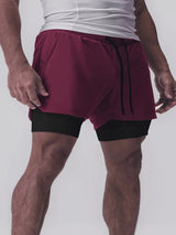 Men’s Double - Layer Basketball Shorts | by Anwer Fancy | Worldwide Shipping
